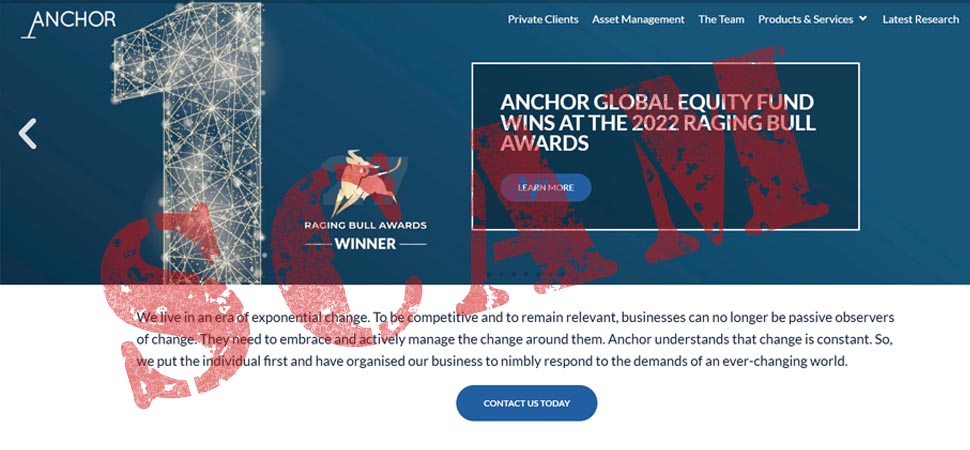 Anchor Capital Review: Warum ist das Unternehmen fragwürdig?